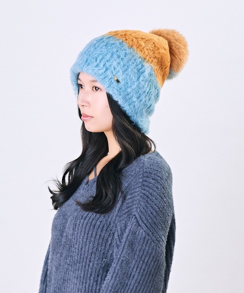 CA4LA ニット帽子 EX WINTER 5(ONESIZE BEIGE): ニットキャップ｜帽子通販｜CA4LA