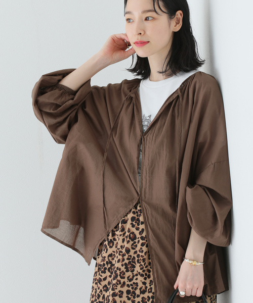 新品　SLOBE IENA 　長袖ブラウス　Freeサイズ SLOBE IENA（スローブイエナ） 長袖ブラウス FREE ホワイト レディース