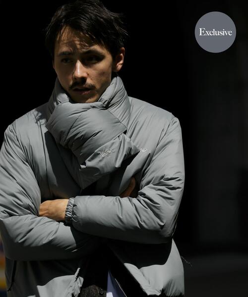 【Smoke Blue】『別注』NANGA×DOORS DOWN MUFFLER アーバンリサーチ ドアーズ URBAN RESEARCH DOORS 『別注』NANGA×DOORS