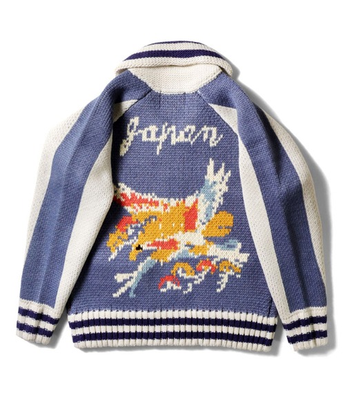 HOUSTON（ヒューストン） カーディガン COWICHAN SWEATER HAWK 手編み