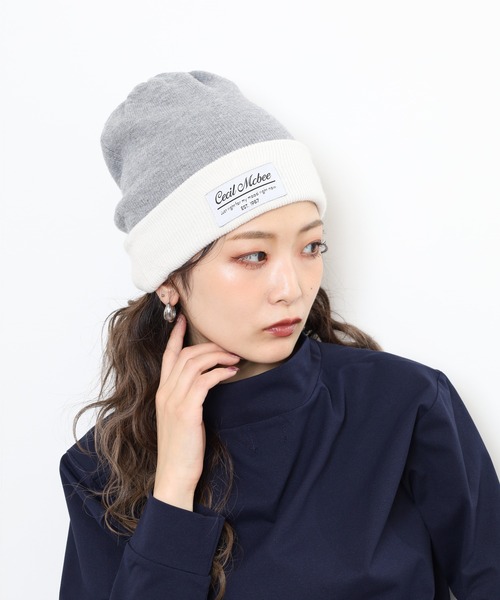 シーマリー cccmalie ニット帽 サイズF CECIL McBEE（セシルマクビー） ニット帽 ニットキャップ BEANEE