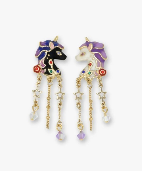 ANNA SUI（アナスイ） ピアス ユニコーンモチーフ ピアス レディース