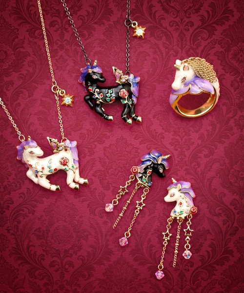 ANNA SUI（アナスイ） ピアス ユニコーンモチーフ ピアス レディース