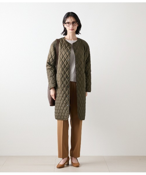 NEWYORKER（ニューヨーカー） tシャツ リブストレッチ クルーネック7分