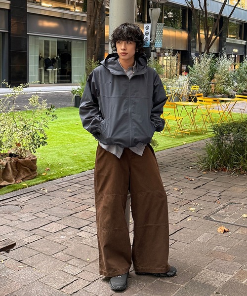 NAKER マウンテンパーカー ウインドブレーカー リップストップ