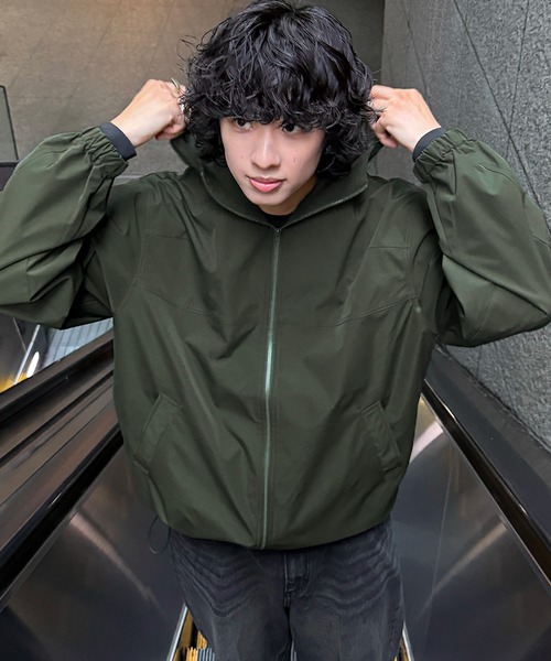 NAKER マウンテンパーカー ウインドブレーカー リップストップ