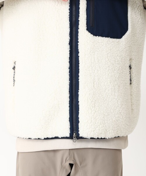 【新品★未着用品】ColumbiaアーチャーリッジⅡ ボアベスト XL ホワイト Columbia（コロンビア） ベスト ジレ 防風 フリース Columbia／メンズ