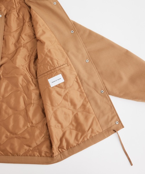 【新品】ADAM ET ROPE イタリア生地使用 メンズ コート M キャメル 美品】MB×ADAM ET ROPE ノーカラーウールコート キャメル M - メルカリ