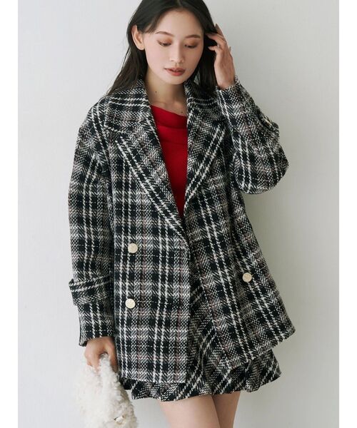 パンツ オリジナルロービングチェックミニスカパン レディース