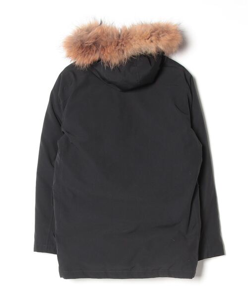 Danton（ダントン） 刺繍ダウンコート 38 ブラック レディース