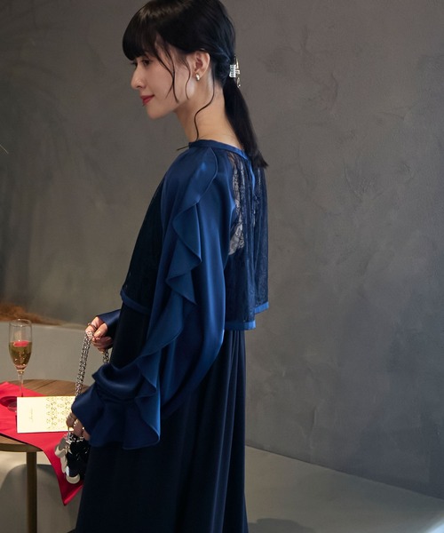 forksy.（フォルクシー） コンビワンピース FREE ネイビー レディース