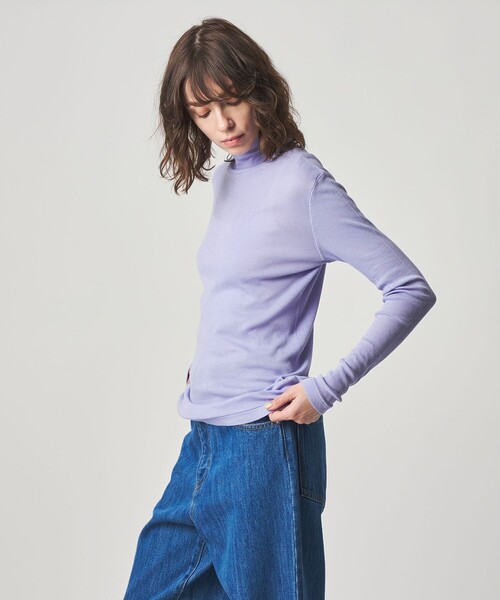 StevenAlan◾︎コットンリブニット カットソー STEVEN ALAN（スティーブンアラン） tシャツ 「Steven Alan」コットン
