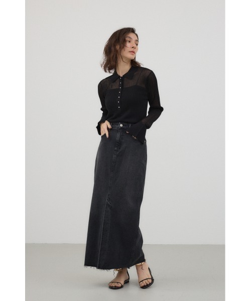 「crie conforto」 長袖ニット FREE ブラック レディース_画像4