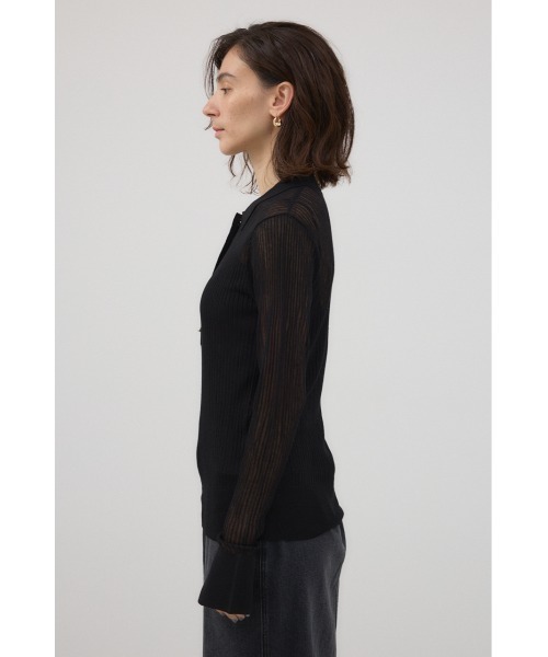 「crie conforto」 長袖ニット FREE ブラック レディース_画像6