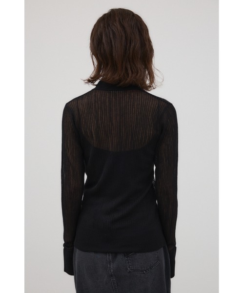 「crie conforto」 長袖ニット FREE ブラック レディース_画像7