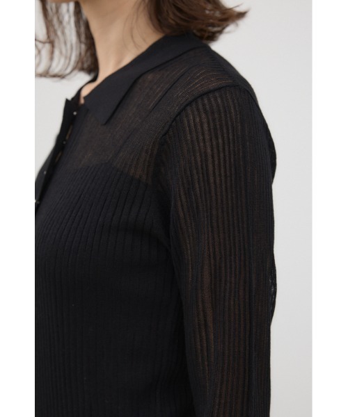 「crie conforto」 長袖ニット FREE ブラック レディース_画像9