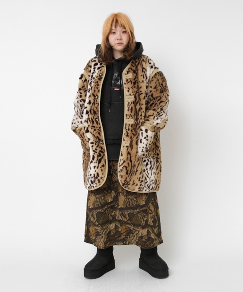 RNA（アールエヌエー） スカート G1101 カモフラージュカーゴロング