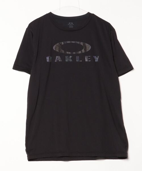 ビンテージoakley オークリーTシャツ　XL サロモン　フェイド日焼け墨黒 OAKLEY（オークリー） 半袖Tシャツ X-LARGE ブラック メンズ