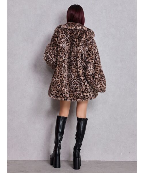 GYDA（ジェイダ） ブルゾン アウター コクーンエコファーブルゾン