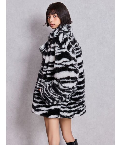 GYDA（ジェイダ） ブルゾン アウター コクーンエコファーブルゾン