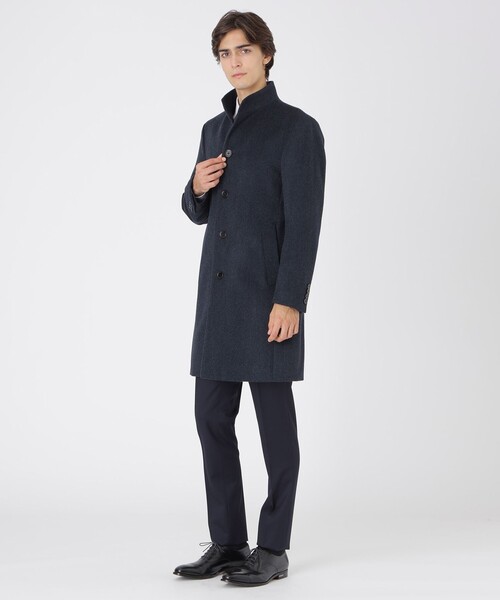 美品 ブラックレーベルクレストブリッジ 羊毛 ステンカラーコート 濃紺 Mサイズ 楽天市場】【SALE／55%OFF】MIYUKIシャドークレストブリッジチェック