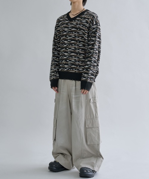 Border クルーネックニット 楽天市場】NASTOYS ナストイズ /「Border Crew Neck L/S Knit / NAVY