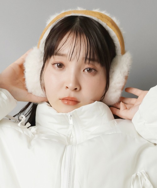 SPINNS（スピンズ） 耳当て イヤーマフ スエードフェイクファー