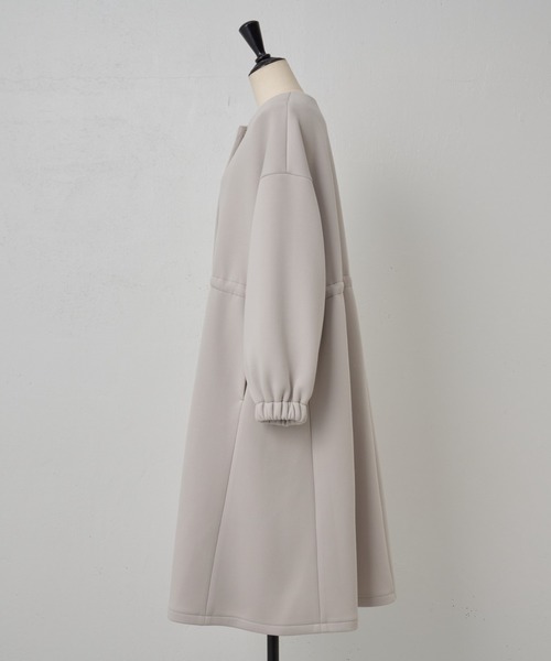 BEARDSLEY（ビアズリー） ノーカラーコート FREE ブラック レディース