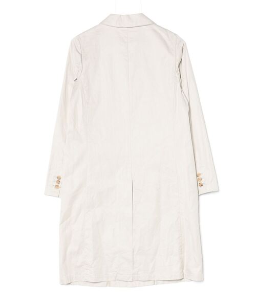 「n100」 チェスターコート - ベージュ レディース_画像2