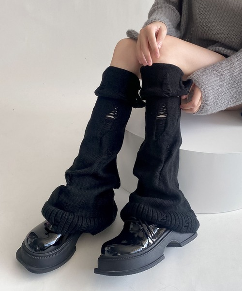blackdia ocean（ブラックダイヤオーシャン） レッグウォーマー ルーズ