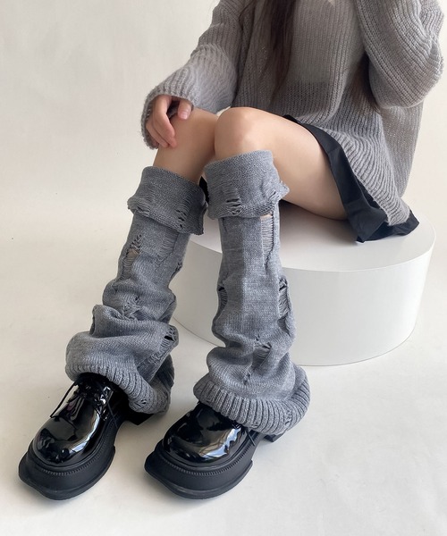 blackdia ocean（ブラックダイヤオーシャン） レッグウォーマー ルーズ