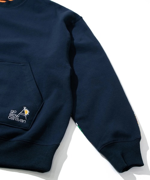 「go slow caravan」 長袖Tシャツ MEDIUM ブラック メンズ_画像6