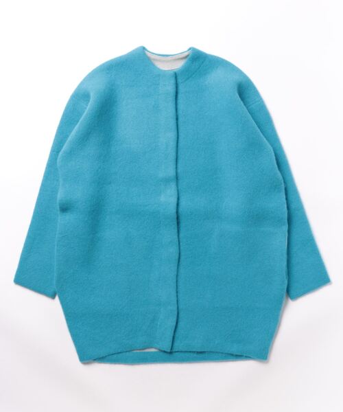 ELENDEEK（エレンディーク） ニットカーディガン 01 ブルー レディース