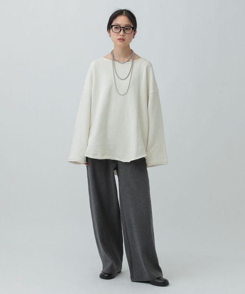 RIzaページ LEPSIM（レプシィム） 裾ラウンド抜け感プルオーバー 134461