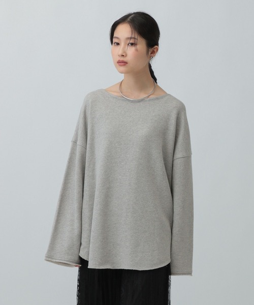 LEPSIM（レプシィム） 裾ラウンド抜け感プルオーバー 134461