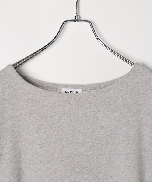 LEPSIM（レプシィム） 裾ラウンド抜け感プルオーバー 134461