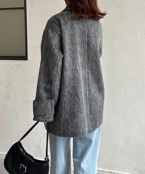Thevon シャギーミドルコート シャギーミドルコート | Thevon.(ゼヴォン)レディース | PAL CLOSET