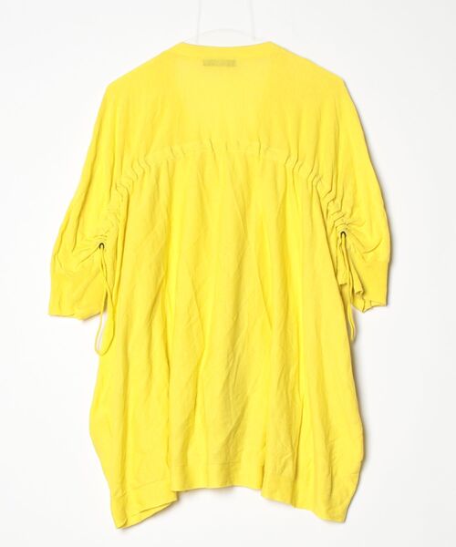 「ZUCCa」 ニットカーディガン M size イエロー レディース_画像2