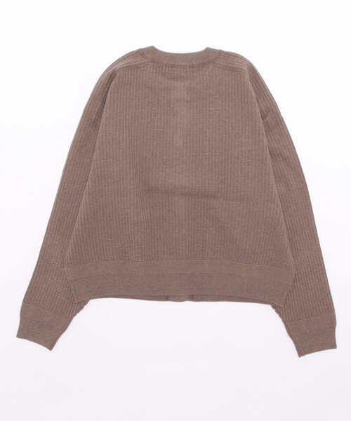 「YVON」 カーディガン 9号 モカ レディース_画像2