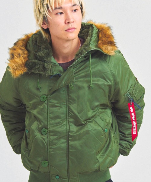 Alpha Industries コート ジャケット ALPHA-N-2B SHORT WAIST PARKA