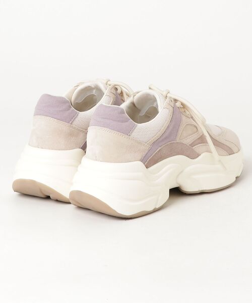 「Lucida」 ローカットスニーカー 24.5 パープル レディース_画像2