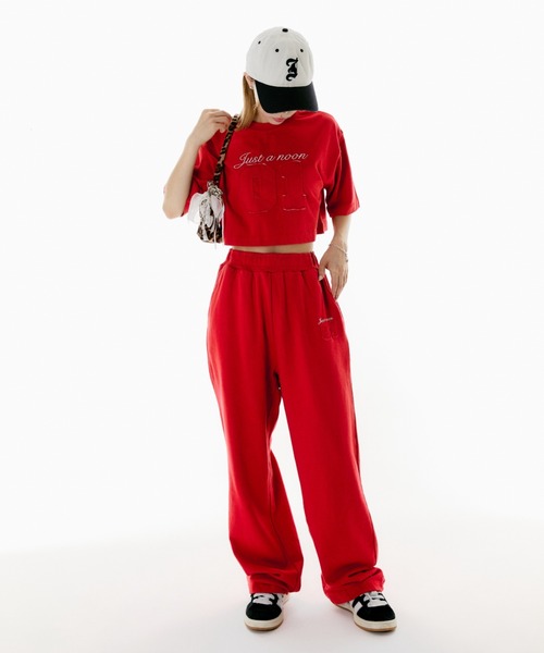 「JUST A NOON」 セットアップ ウィメンズ グレー レディース_画像9