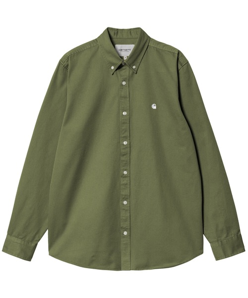 「Carhartt WIP」 長袖シャツ X-LARGE グリーン メンズ_画像7