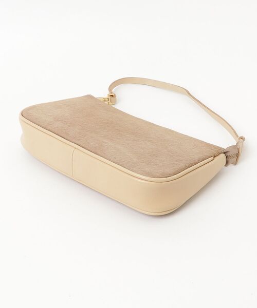 「Accessoires De Mademoiselle」 ハンドバッグ - ベージュ レディース_画像3