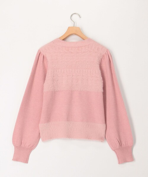 「NOLLEY'S LIGHT」 長袖ニット 38 チャコールグレー レディース_画像3
