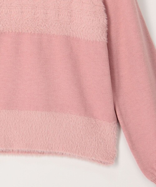 「NOLLEY'S LIGHT」 長袖ニット 38 チャコールグレー レディース_画像7