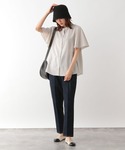 「GLOBAL WORK」 半袖ブラウス M ...の詳細画像1