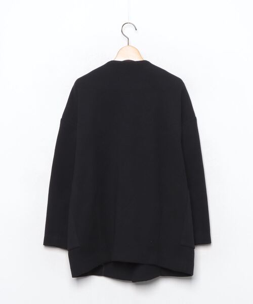 ADORE ノーカラージャケット ブラック 38 セール】 ◇コンパクトコットンノーカラージャケット （テーラード
