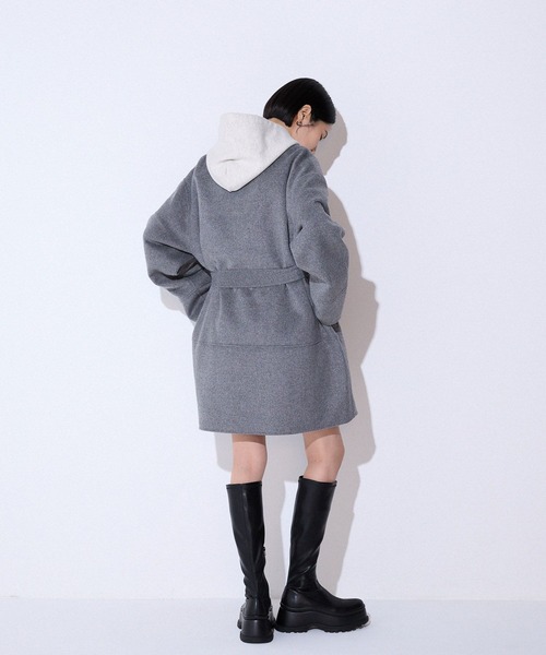 JEANASIS（ジーナシス） チェスターコート FREE ブラック レディース