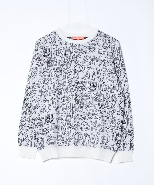 BEAMS GOLF ニットジャケット ホワイト BEAMS GOLF（ビームス ゴルフ） 長袖ニット LARGE ホワイト レディース